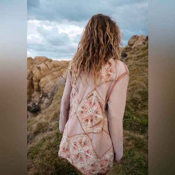 Free People We The Free Corina Crochet Jacket - NWT and Never Worn - Picture 5 of 6